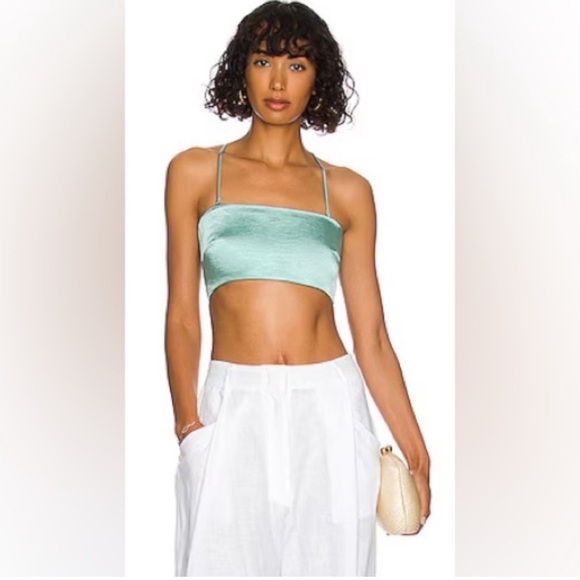 Lovers And Friends Kayleigh Top in Teal Sz XS - Picture 1 of 5